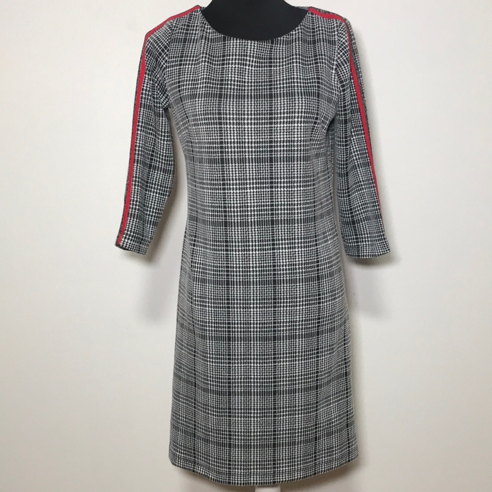 V By Violet Weekend Houndstooth Dress Sz Small.